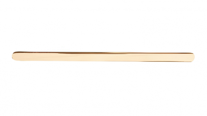 Maner pentru mobila Pura, finisaj alama cava periata, L:264 mm [2]