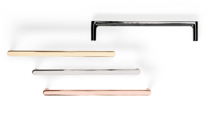 Maner pentru mobila Pura, finisaj nichel periat, L:264 mm [3]