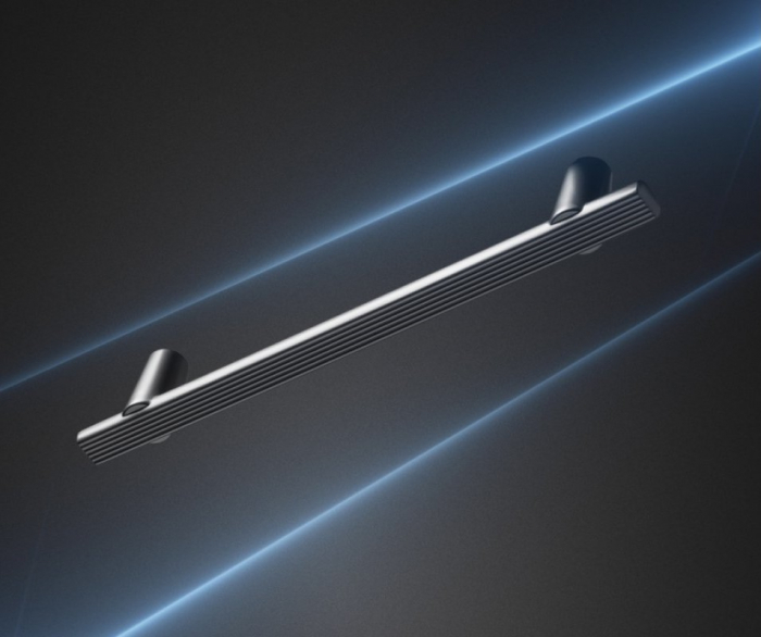 Maner pentru mobila Ray GT, finisaj negru mat GT, L:168 mm [3]