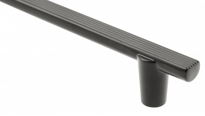 Maner pentru mobila Ray GT, finisaj negru mat GT, L:168 mm [2]