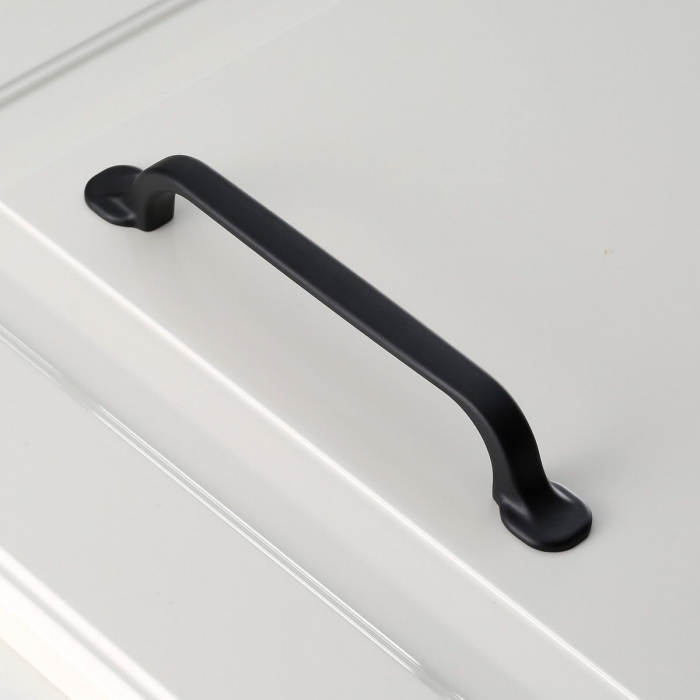 Maner pentru mobila Retris, finisaj negru mat GT, L:165 mm [5]