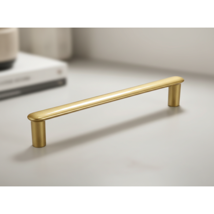 Maner pentru mobila Rhone, finisaj auriu, L:142 mm [4]