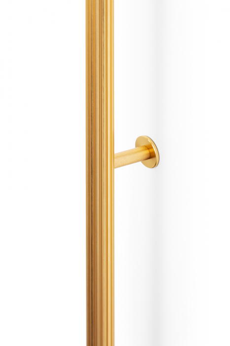 Maner pentru mobila Rille, finisaj alama intunecata periata, L 1022 mm [3]