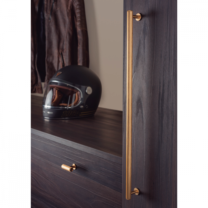 Maner pentru mobila Rille, finisaj alama intunecata periata, L 190 mm [4]