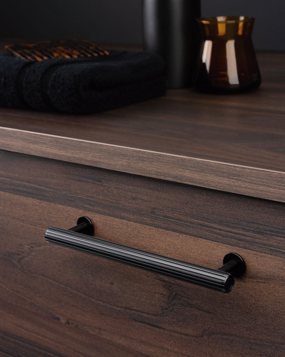 Maner pentru mobila Rille, finisaj negru periat, L 510 mm [4]
