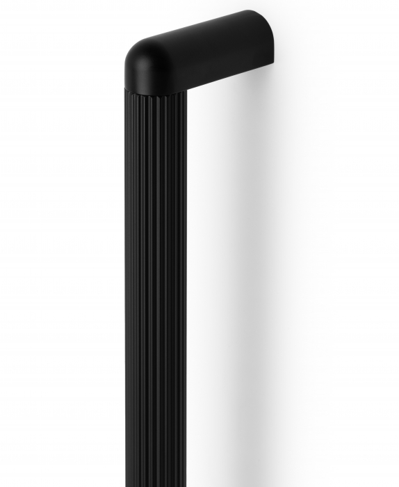 Maner pentru mobila Riss Big, finisaj negru mat, L:502 mm [2]