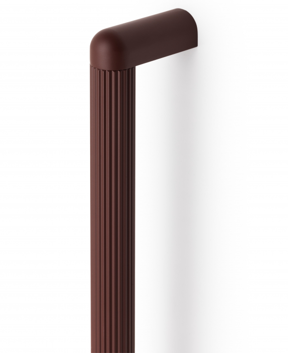 Maner pentru mobila Riss Mini, finisaj rosu volcano, L:207 mm [2]