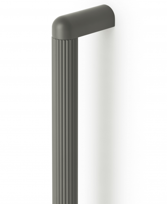 Maner pentru mobila Riss Mini, finisaj gri muschi, L:207 mm [2]