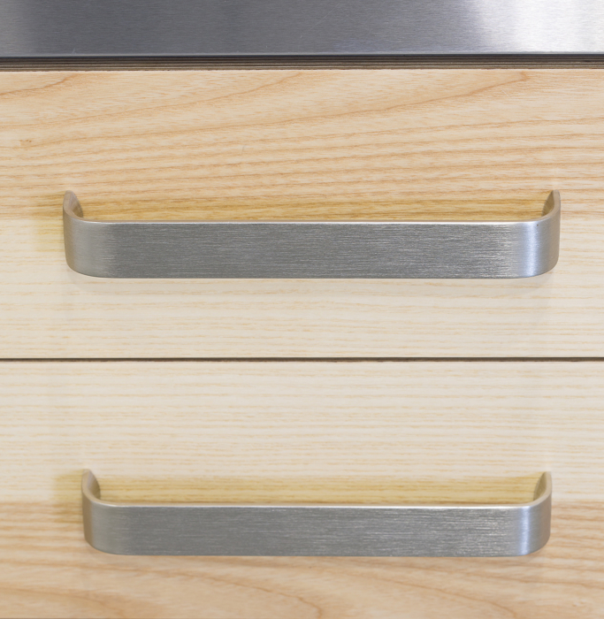 Maner pentru mobila Sense, finisaj otel inoxidabil, L:487 mm [2]