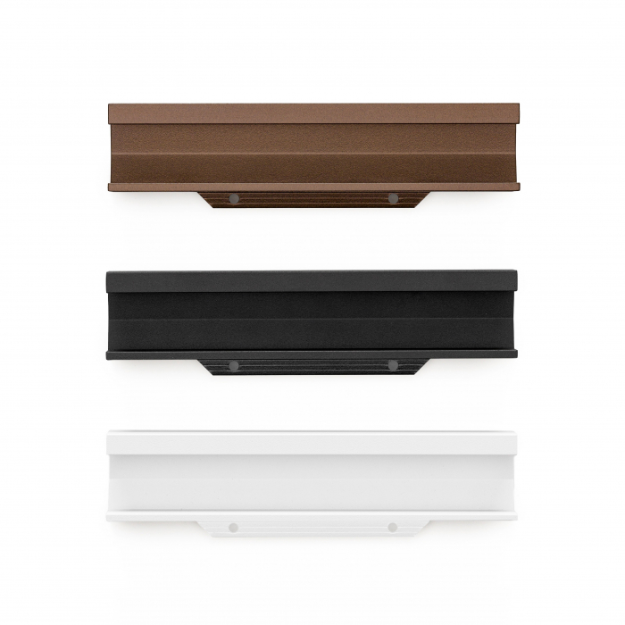 Maner pentru mobila Six, finisaj alb mat texturat, L:897 mm [5]