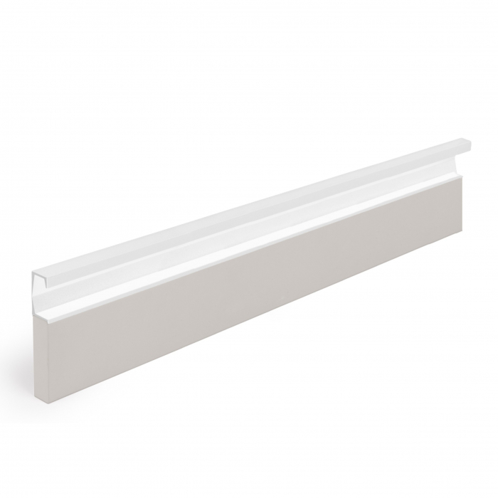 Maner pentru mobila Six, finisaj alb mat texturat, L:897 mm [6]