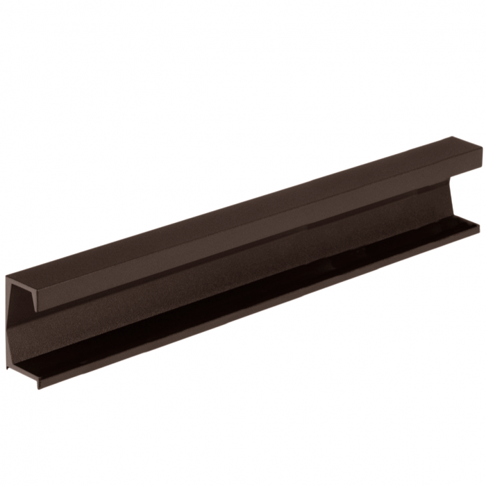 Maner pentru mobila Six, finisaj maro metalic texturat, L:397 mm [1]