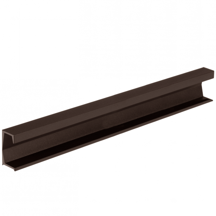 Maner pentru mobila Six, finisaj maro metalic texturat, L:447 mm [1]