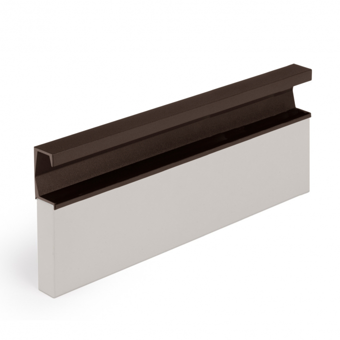 Maner pentru mobila Six, finisaj maro metalic texturat, L:447 mm [6]