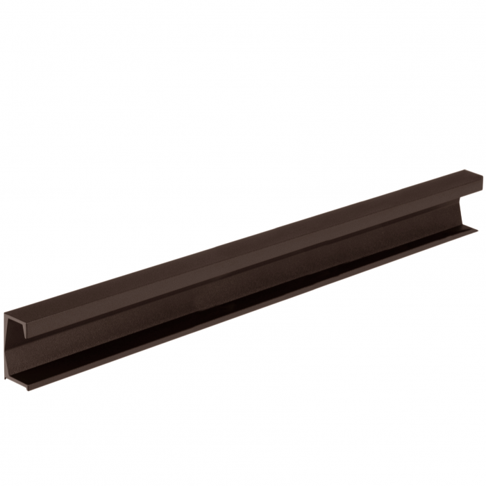 Maner pentru mobila Six, finisaj maro metalic texturat, L:597 mm [1]