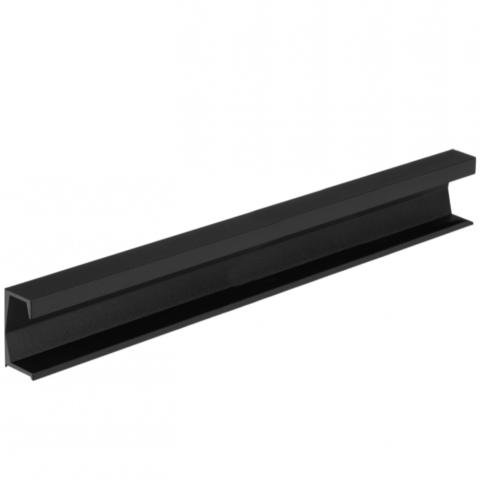 Maner pentru mobila Six, finisaj negru lava texturat, L:447 mm [1]