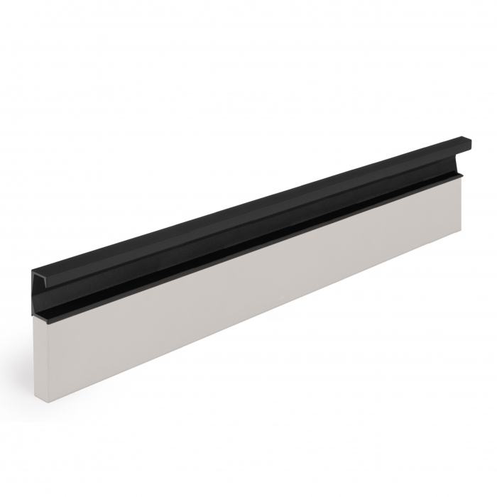 Maner pentru mobila Six, finisaj negru lava texturat, L:997 mm [6]