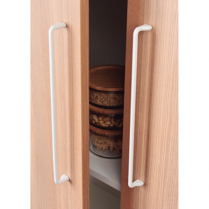 Maner pentru mobila Soft, finisaj alb mat, L 328 mm [5]