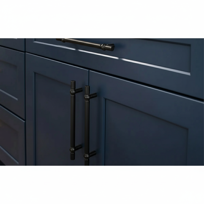 Maner pentru mobila Spheres, finisaj negru mat, L:174 mm [3]