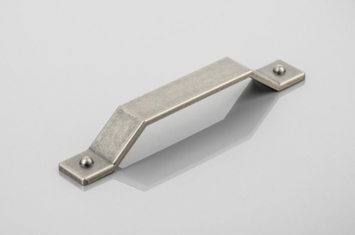 Maner pentru mobila Step, finisaj argint antichizat GT, L:185 mm [4]