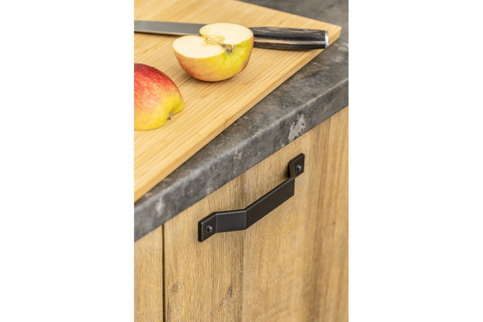 Maner pentru mobila Step, finisaj negru mat GT, L:185 mm [13]