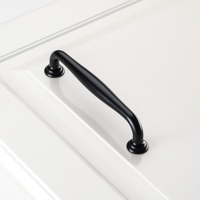 Maner pentru mobila Stilo, finisaj negru mat GT, L:147 mm [6]