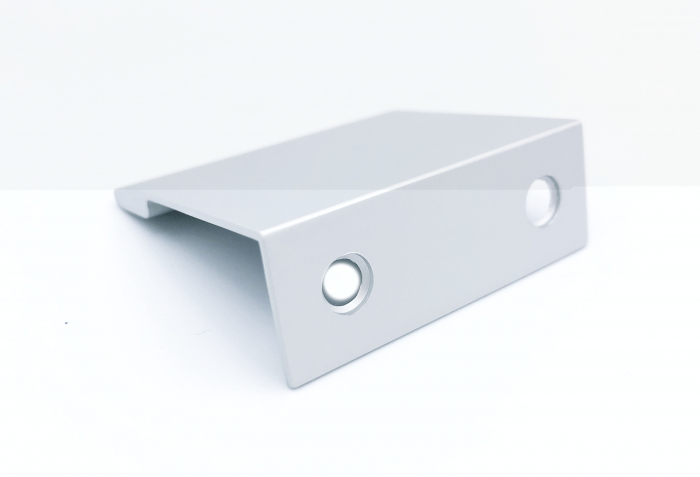 Maner pentru mobila Stratt, finisaj aluminiu, L:150 mm [2]