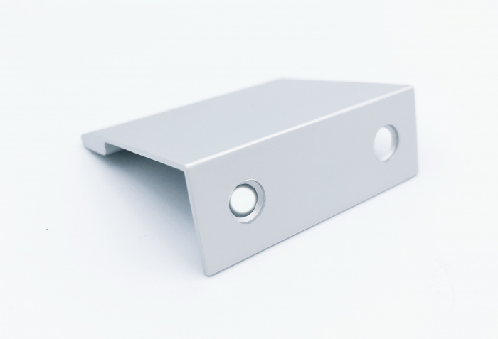 Maner pentru mobila Stratt, finisaj aluminiu, L:50 mm [2]
