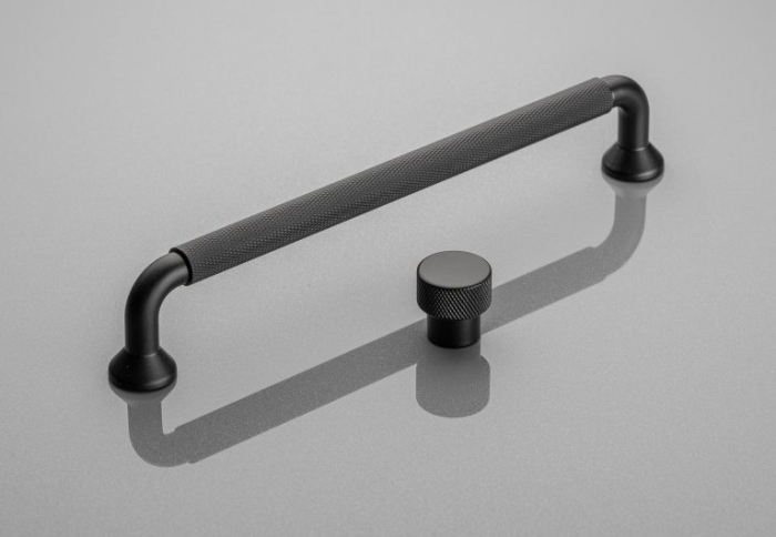 Maner pentru mobila Structure, finisaj negru mat GT, L:212 mm [2]