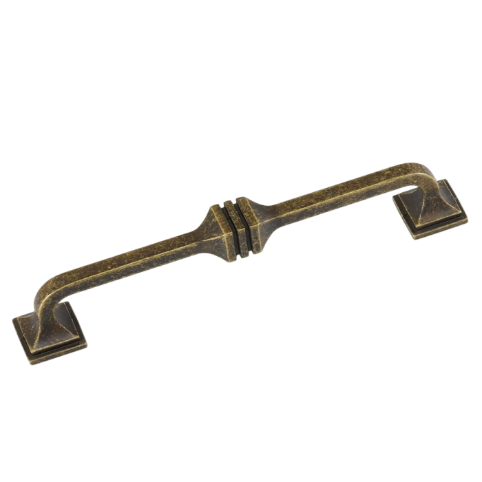 Maner pentru mobila Swing, finisaj alama antichizata, L:184 mm [1]