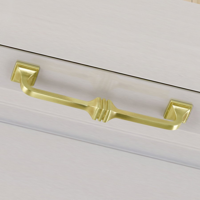 Maner pentru mobila Swing, finisaj auriu periat, L:184 mm [4]