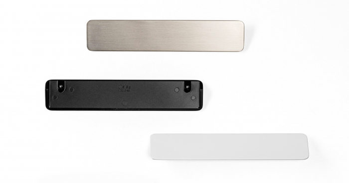 Maner pentru mobila Switch, finisaj nichel periat, L:200 mm [2]
