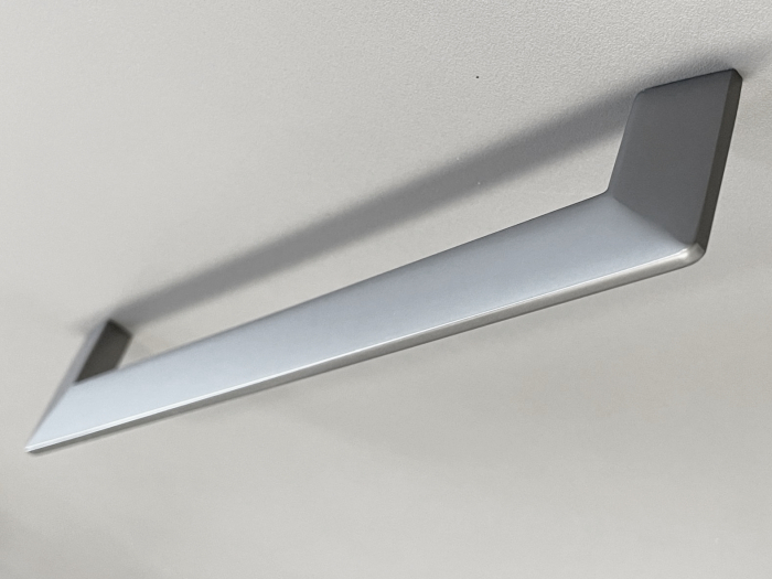 Maner pentru mobila Travis, finisaj gri metal, L:183 mm [3]