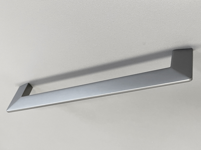 Maner pentru mobila Travis, finisaj gri metal, L:183 mm [2]
