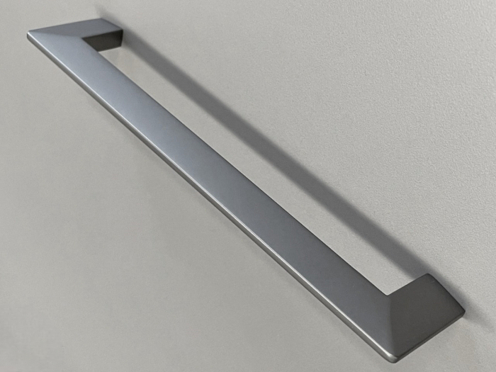 Maner pentru mobila Travis, finisaj gri metal, L:280 mm [2]