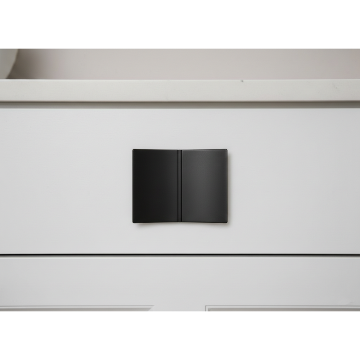 Maner pentru mobila Urbano, finisaj negru cobalt, L:80 mm [4]