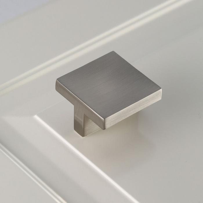 Maner pentru mobila UZ-40, finisaj otel periat GT, L:40 mm [2]