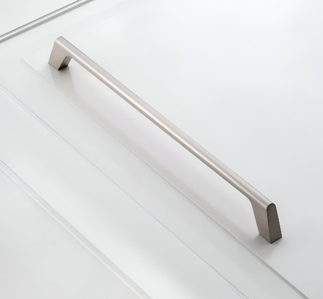 Maner pentru mobila UZ-G2, finisaj otel periat GT, L:236 mm [2]