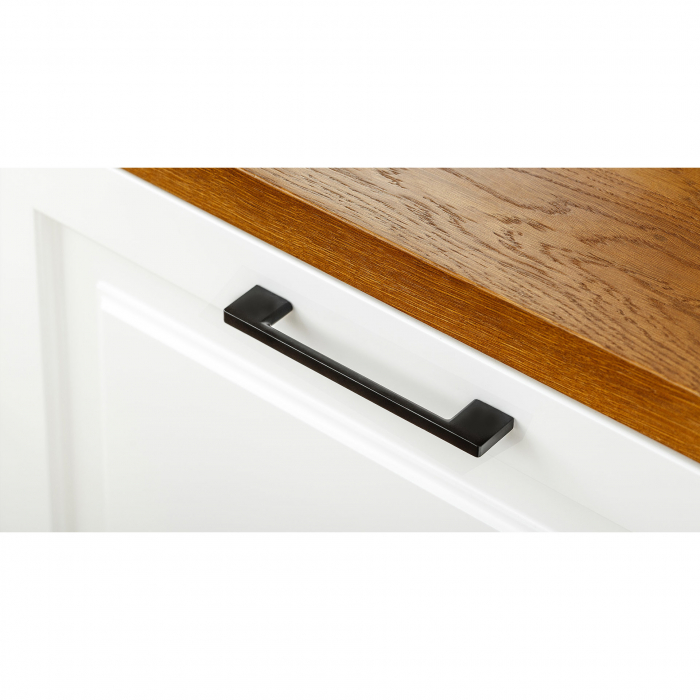 Maner pentru mobila Uzo, finisaj negru mat GT, L:224 mm [6]