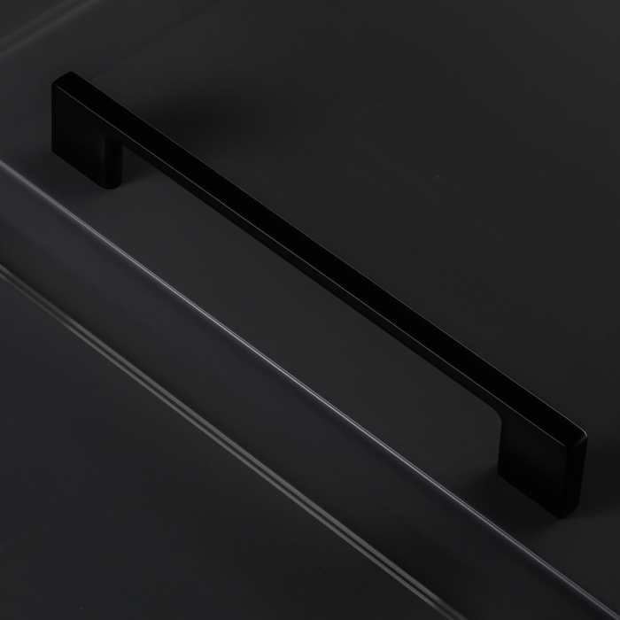 Maner pentru mobila Uzo, finisaj negru mat GT, L:224 mm [3]