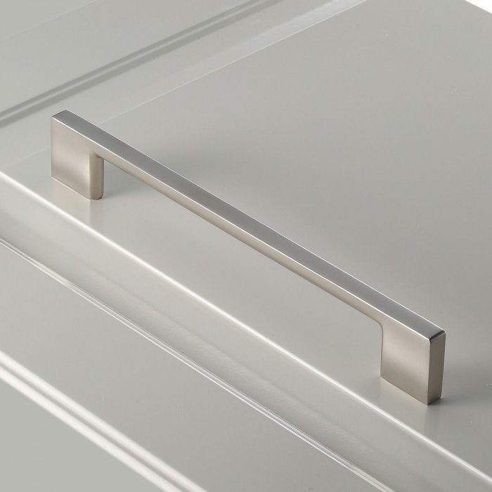 Maner pentru mobila Uzo, finisaj nichel satin GT, L:224 mm [3]