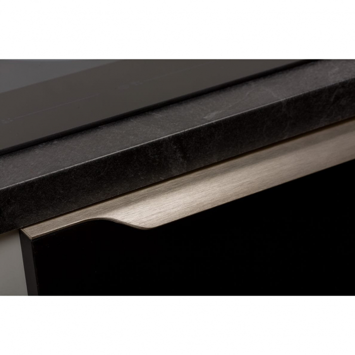 Maner pentru mobila Vector, finisaj otel inoxidabil, L:147 mm [3]