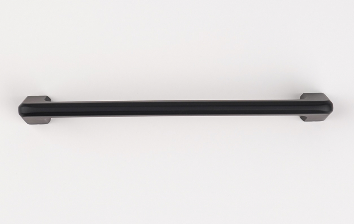 Maner pentru mobila Vera, finisaj negru mat CB, 160 mm [2]