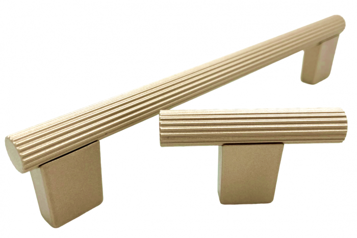 Maner pentru mobila Veteo, finisaj auriu, L:512 mm [5]