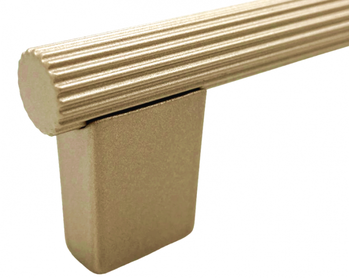 Maner pentru mobila Veteo, finisaj auriu, L:512 mm [3]