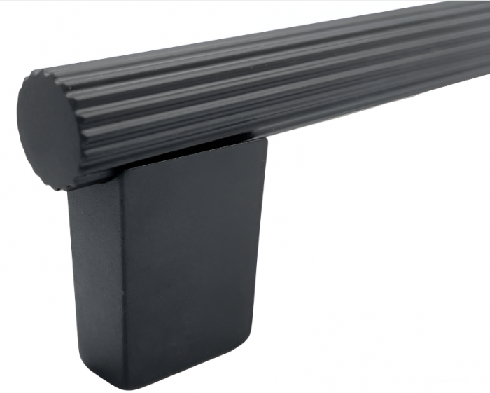 Maner pentru mobila Veteo, finisaj negru cobalt, L:350 mm [3]