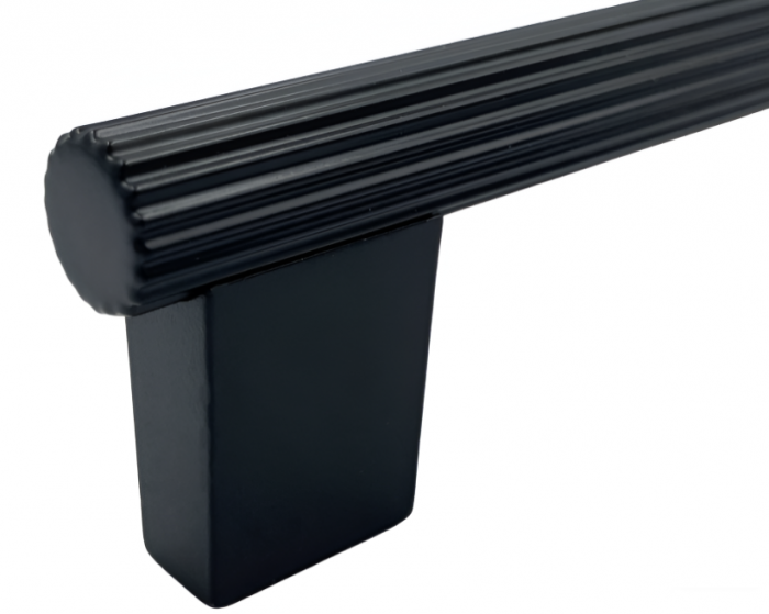Maner pentru mobila Veteo, finisaj negru grafit, L:350 mm [3]