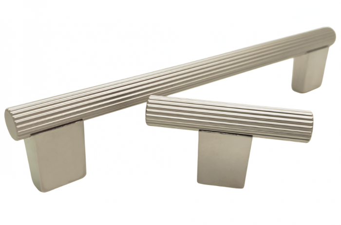 Maner pentru mobila Veteo, finisaj nichel satin, L:254 mm [5]