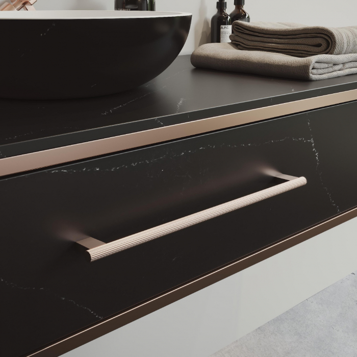 Maner pentru mobila Veteo, finisaj nichel satin, L:254 mm [4]