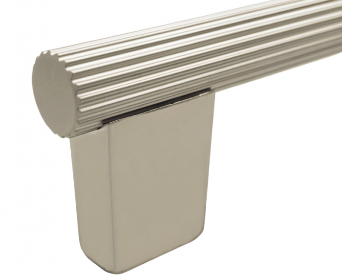 Maner pentru mobila Veteo, finisaj nichel satin, L:254 mm [3]